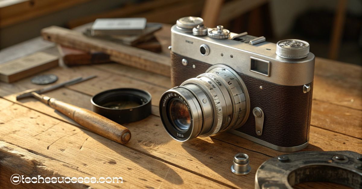 stuck teleconverter on camera body vintage