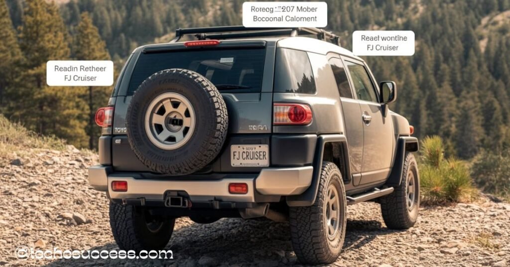 The Great 2007 Fj Cruiser Rear Camera Location Debate Wheres The Best Spot